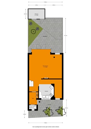 Floorplan - Pastoor Görtzstraat 14, 2374 BG Oud Ade